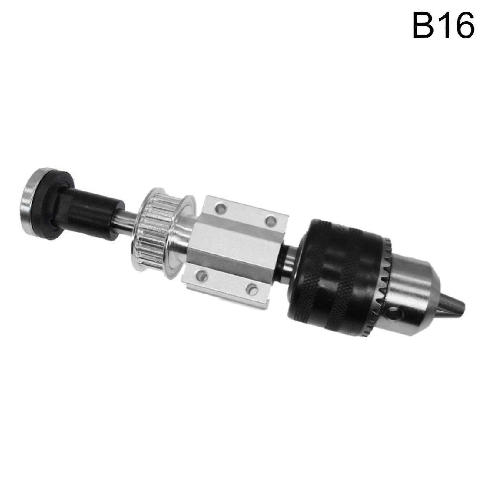 No Power Spindle Assembly Lathe Drill Chuck Accessories DIY Woodworking Cutting QinHai