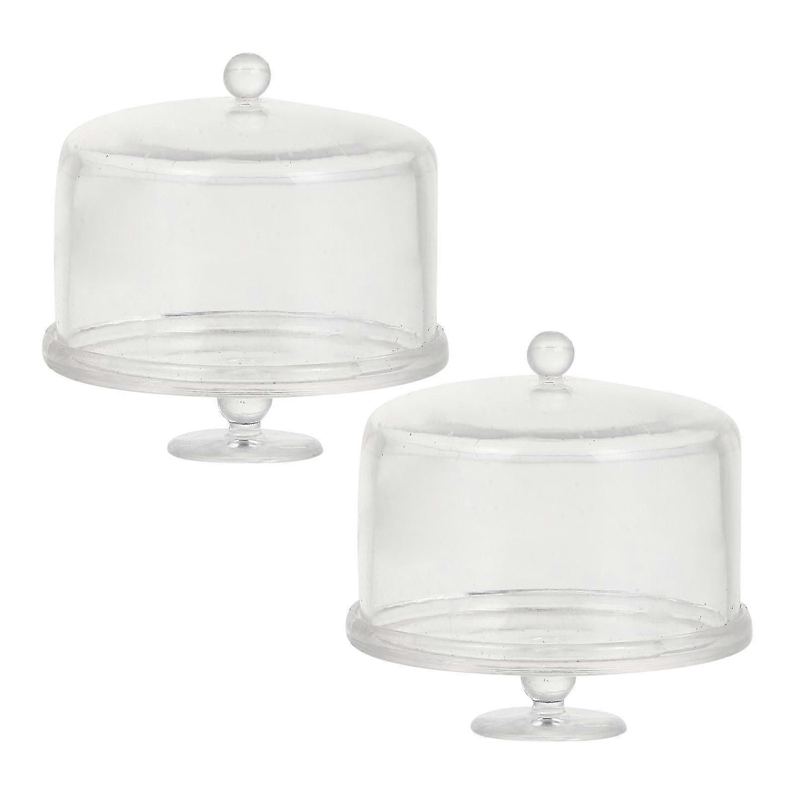 2 قطعة كب كيك الطبقة حامل ميني البلاستيك كعكة الوقوف ميني كب كيك عرض موقف ميني كعكة الوقوف