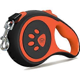 Retractable Dog Lead, Extendable 5m Extendable Dog Lead with Button Break, Lock System, Anti-Slip