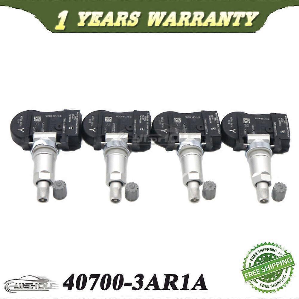 (4) Tire Pressure Sensor for Nissan Sentra SR,SV TPMS Sensor 40700-3AR1A 433MHz