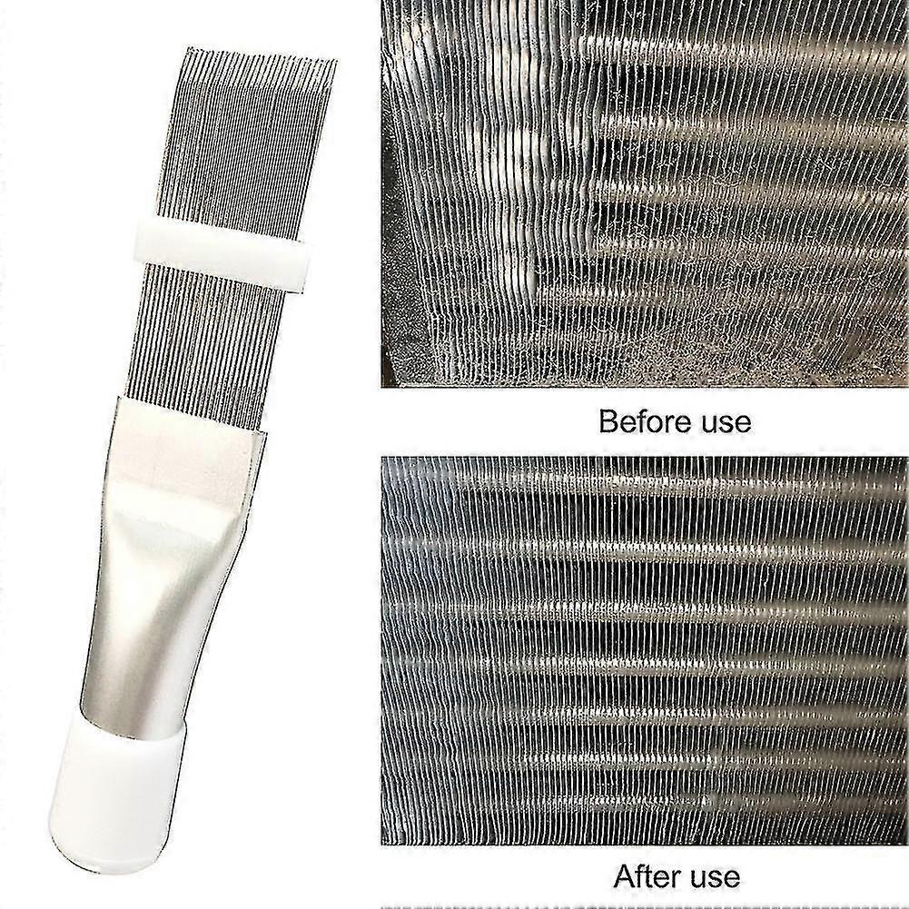 Refrigeration Tool Sheeting Comb Air Conditioning Condenser Cool Brush E Ator Fins Combing Comb Air Conditioner Fin Cleaner