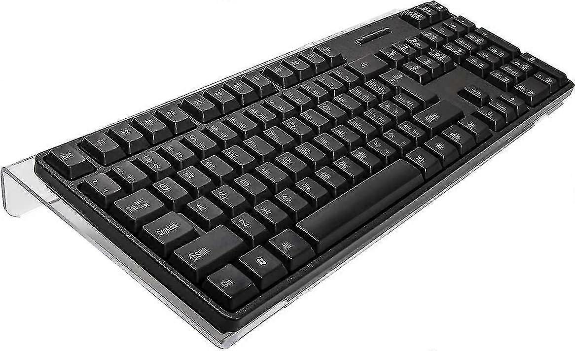 Computer Tilted H, Clear Acrylic D-pc D, Elevated D For Easy Ergonomic Ty, Computer Gaming An