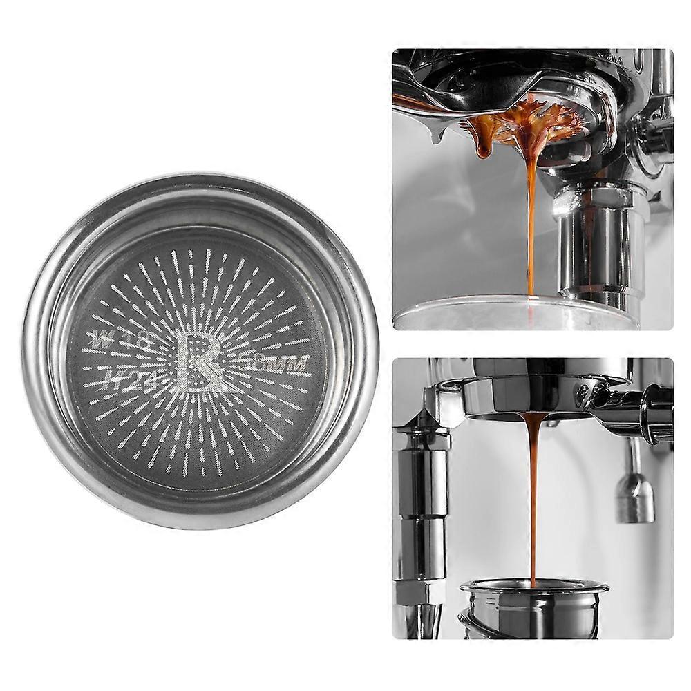 BANLEE Coffee Espresso Filter Baskets Precision 58mm Coffee Machine Handle Extraction Powder Bowl 18