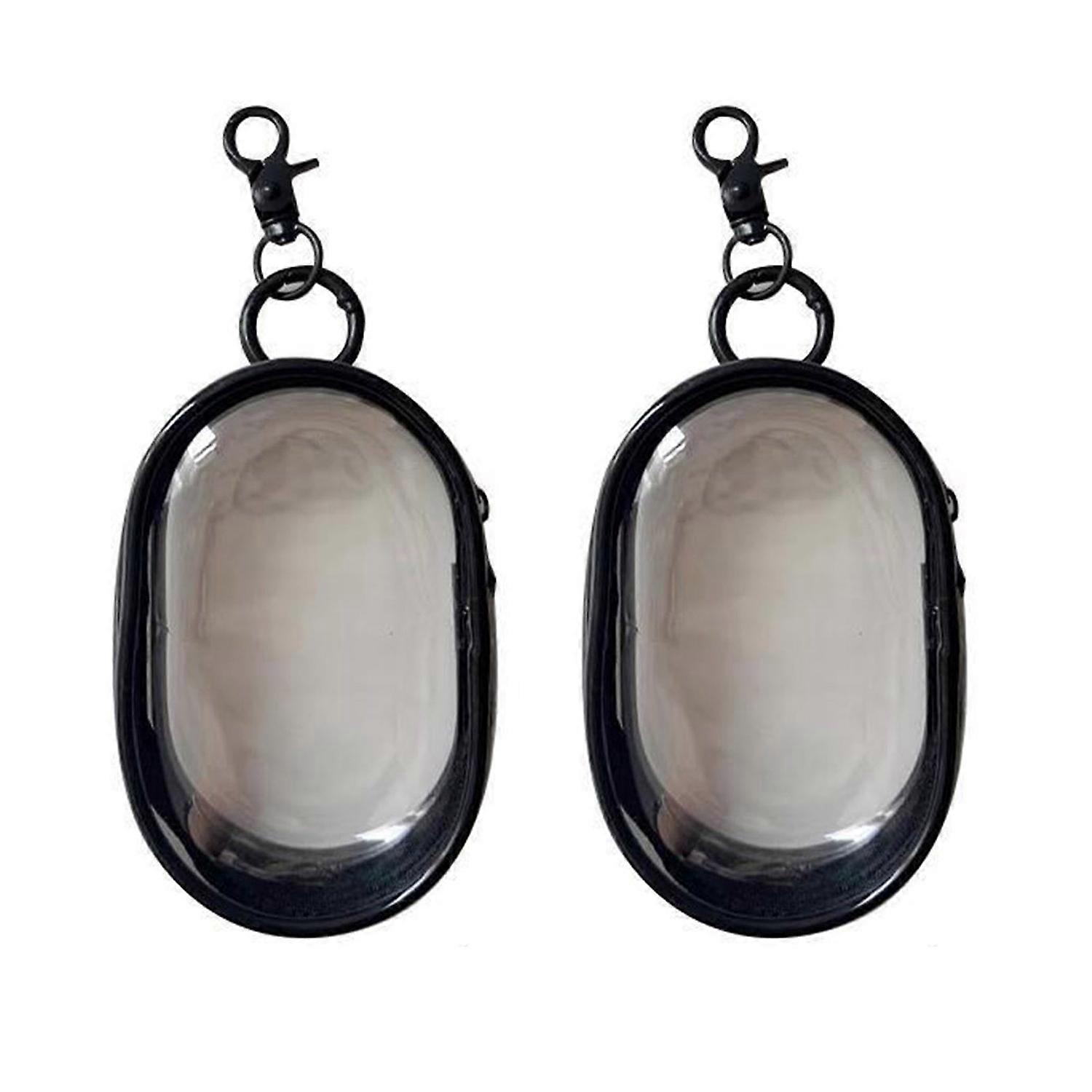 Data Cable Charger Storage Bag Transparent Design Waterproof Lightweight Easy Access Headphone