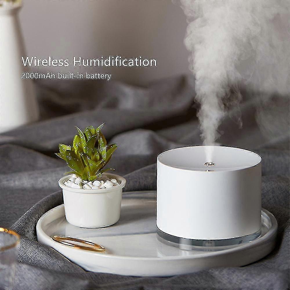 Mini Humidifier for Bedroom: 780ml, Portable, with Moisturizing Mist