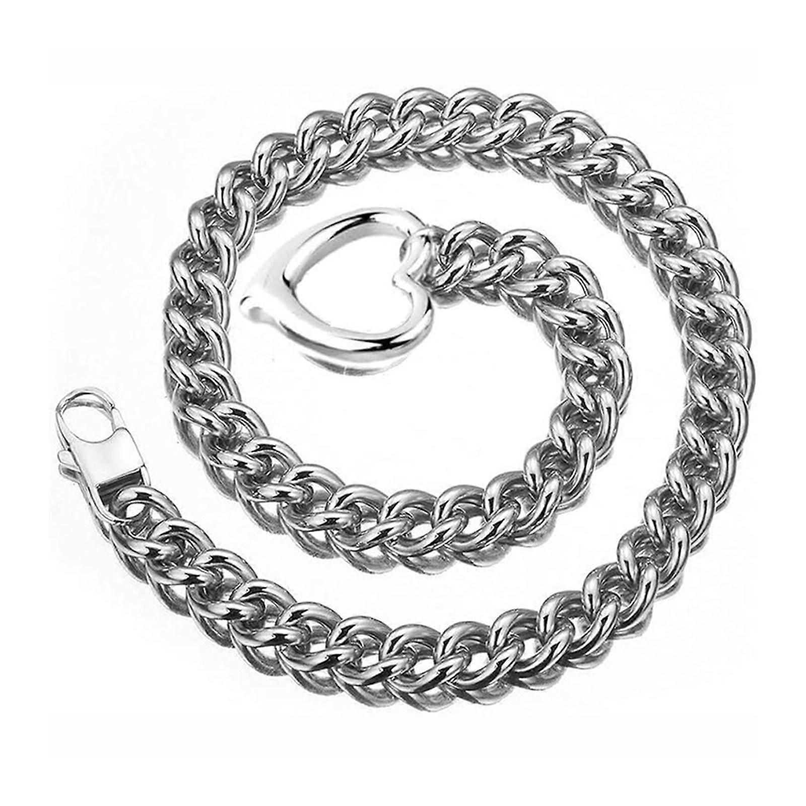 Colliers à maillons en acier inoxydable, chaîne coulissante réglable, collier élégant en Y, collier fait main, collier unique