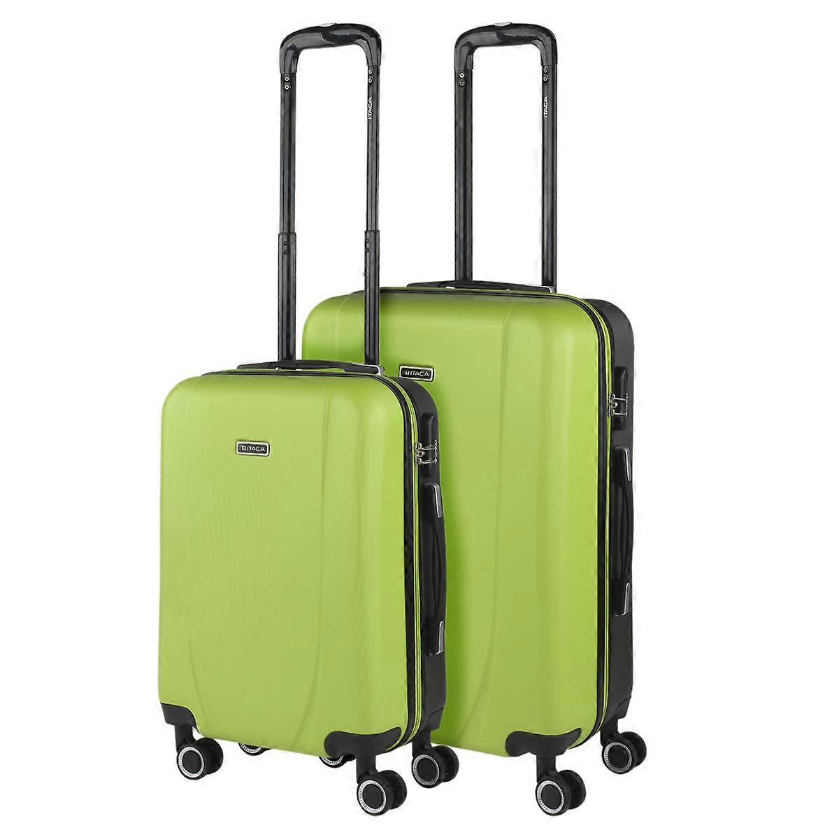 Itaca Set Of Rigid Abs Tiber Suitcases