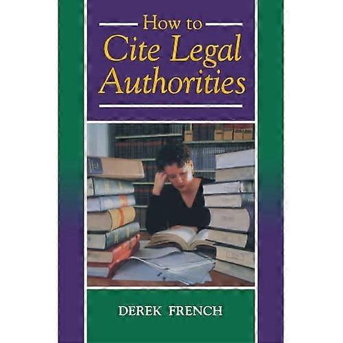 How to Cite Legal Authorities