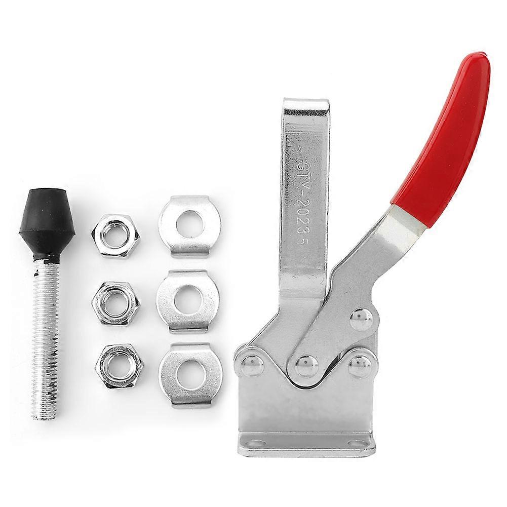 2pcs Horizontal Type Quick Release Toggle Clamp Holding Capacity 255Kg 562Lbs