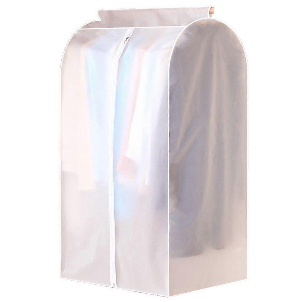 Large Capacity Translucent Clothes Cover Protector Dustproof Hanging Storage  L