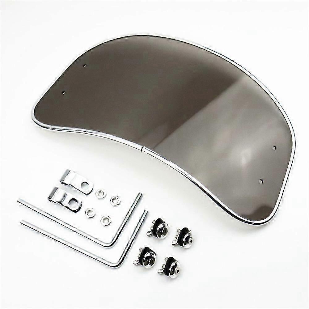 Universal Motorcycle Wind Cold Deflector Clear Transparent Pc Plate Scooter Windshield Windscreen Wind Deflect For Motorcycl