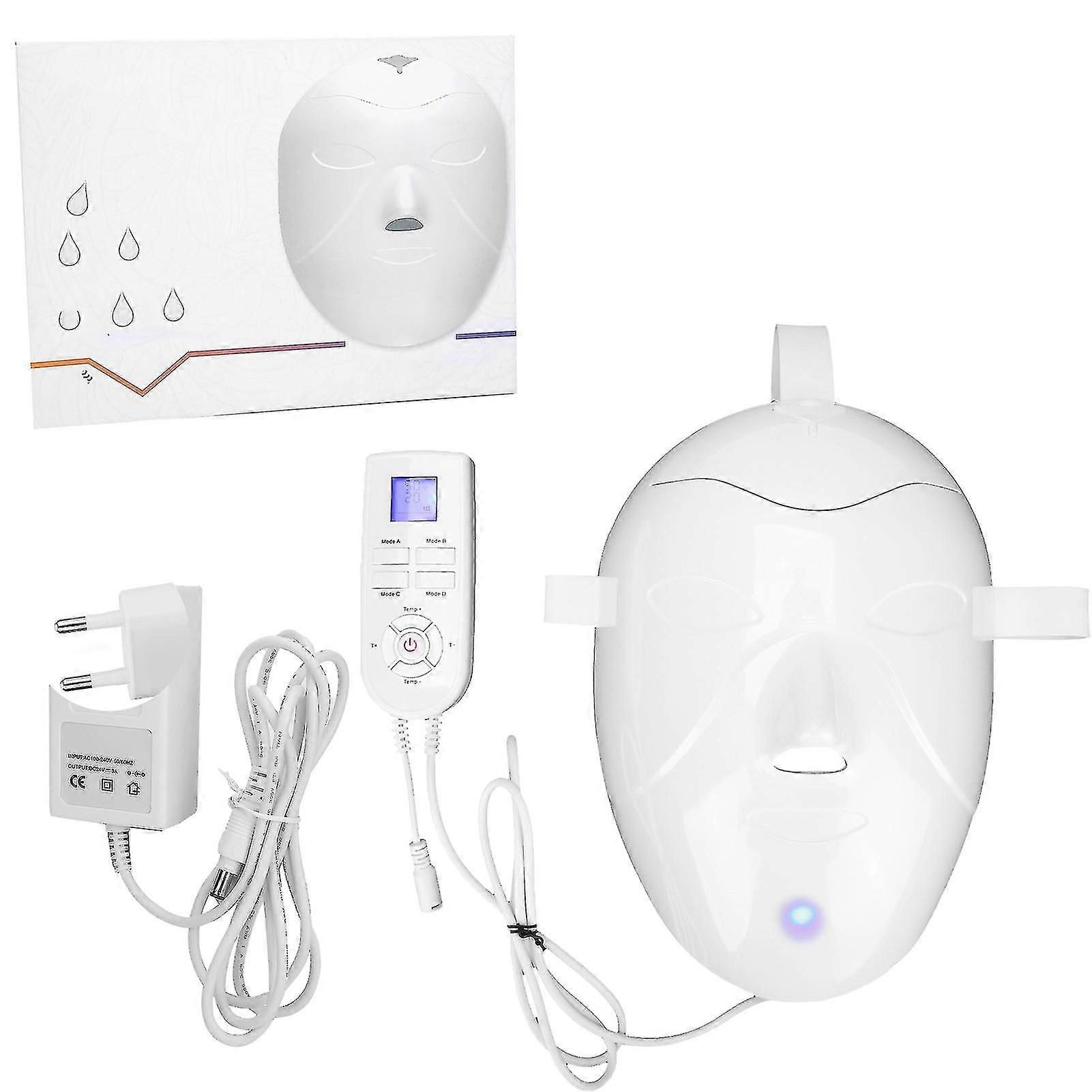 Facial Steaming Mask Face Humidifier Heating Unclogs Pores Deep Cleaning Steam Mask 100240veu Plug