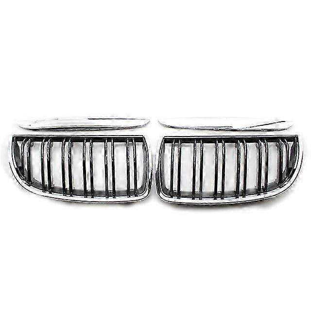 Front Kidney Grille Grill Double Line For Bmw 3-series E90 E91 Pre-lci 2005-2008 Replacement Part 51137120008 51137117242