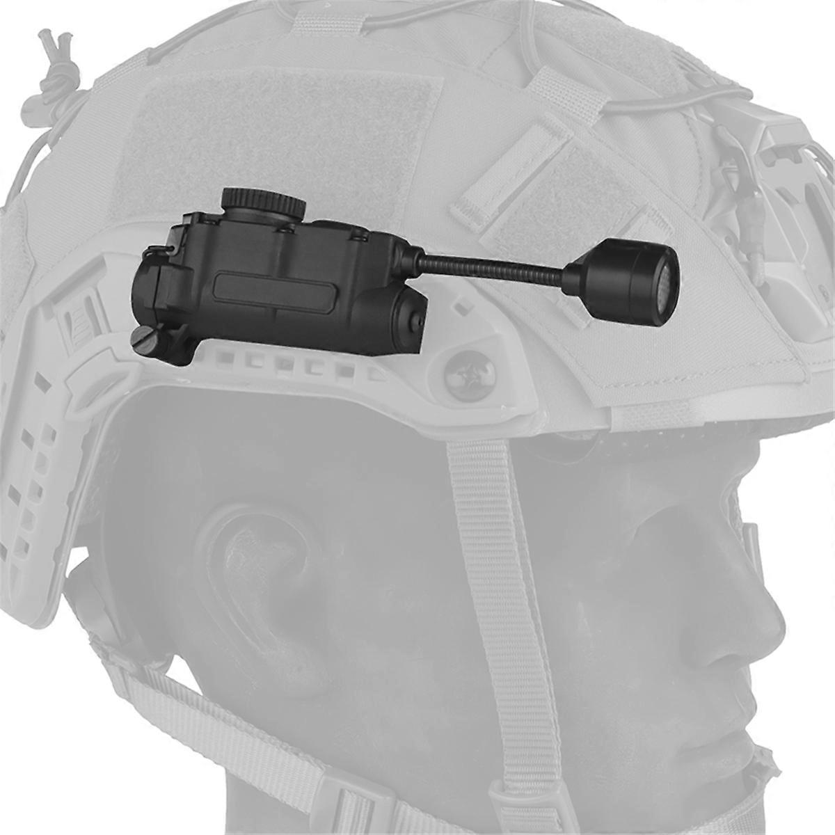 Helmet Lamp Tactical Strobe Light IR -IFF Light Hunting/Fishing Auxiliary LED Flashlight -11 Tan
