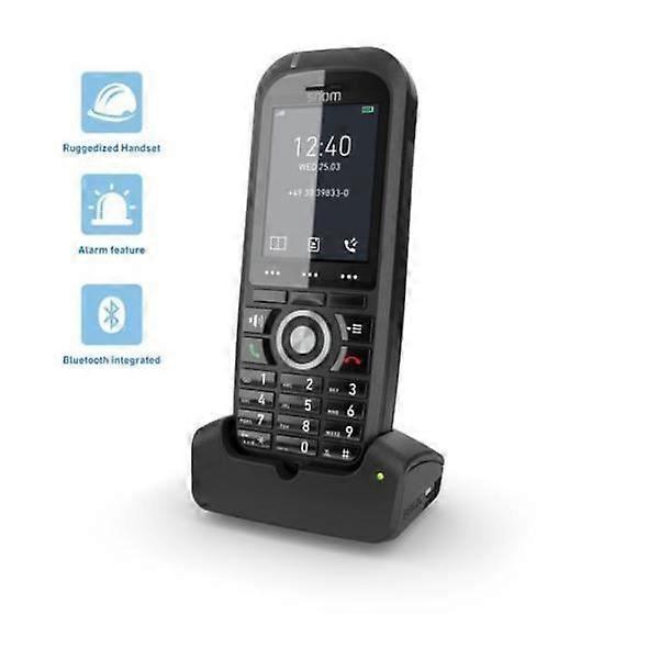 Wireless Phone - SNOM - Dect Ip M70 - Black - VoIP - Video Conference