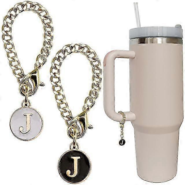 2025 Letter Charm -tarvikkeet Stanley Cupille 2 kpl Alkuperäinen nimi ID Henkilökohtainen kahva Charm Stanley Tumbler