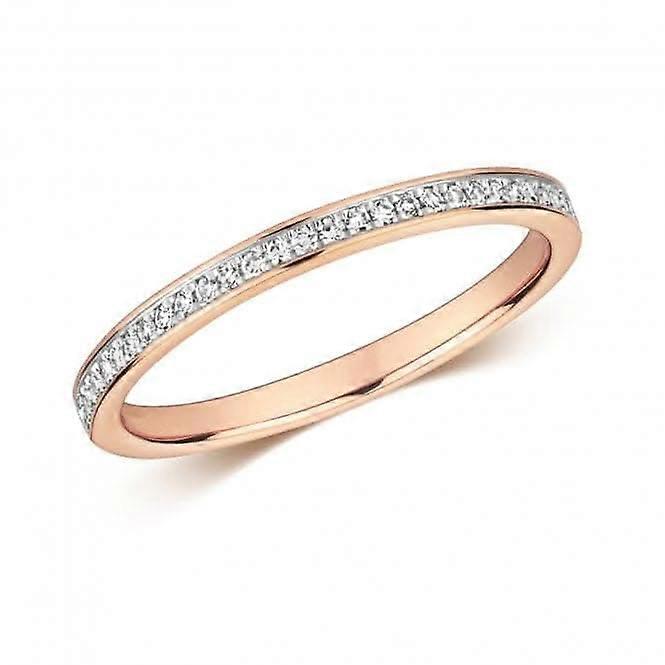 Diamond Jewellery 9ct Eternity Ring in Rose Gold RD692R