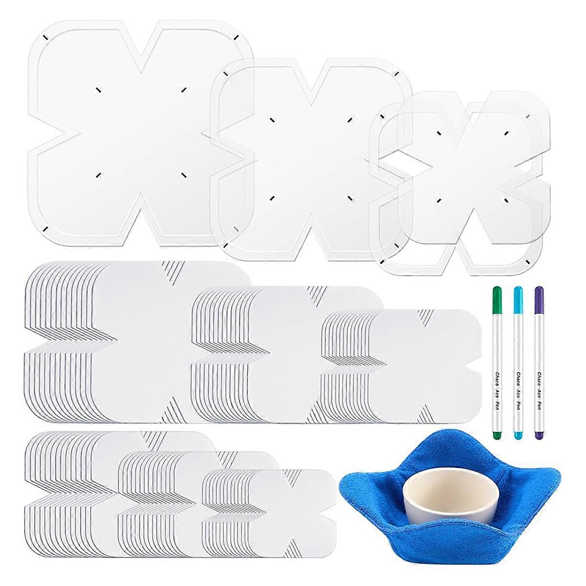 Bowl Cozy Template Set Sewing Pattern Templates for Sewing DIY