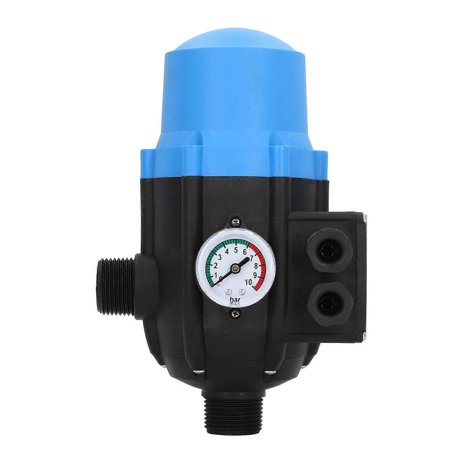 Automatic Pump Pressure Controller with Gauge Water Pump Electronic Control Switch