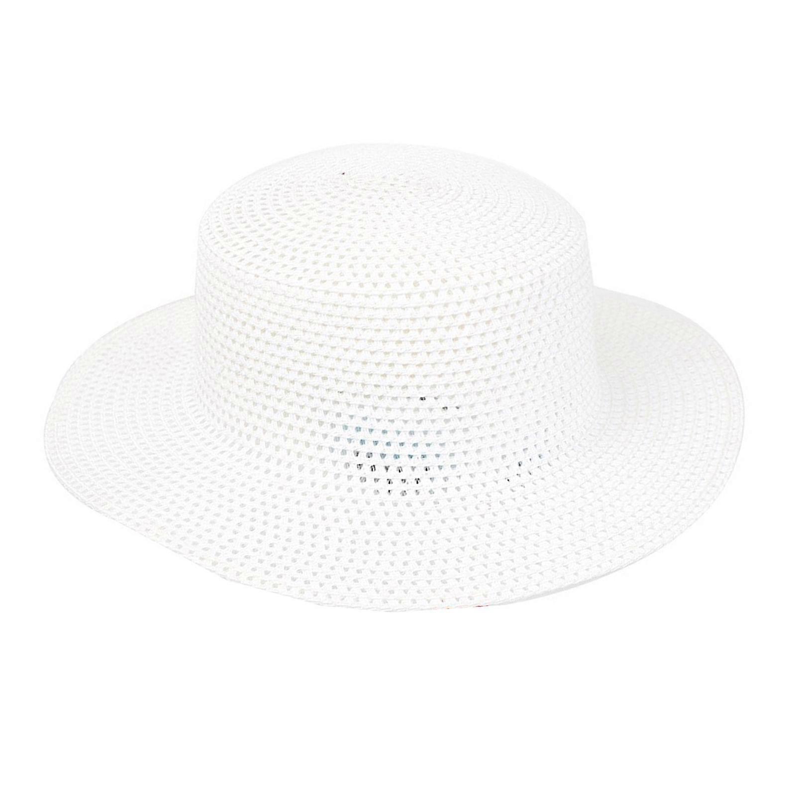 Sweatproof Hat Windproof Protecting Hat Multifunctional Comfortable Hat Unisex for Crafting Unique Beach Vacation  White