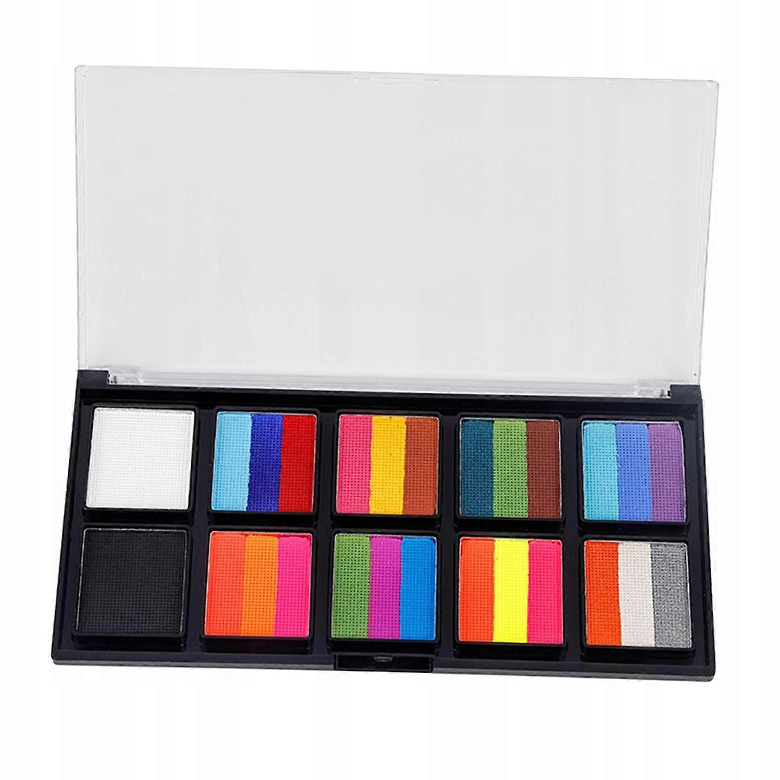 A Set Of Paints For Face Painting Palette For Painting