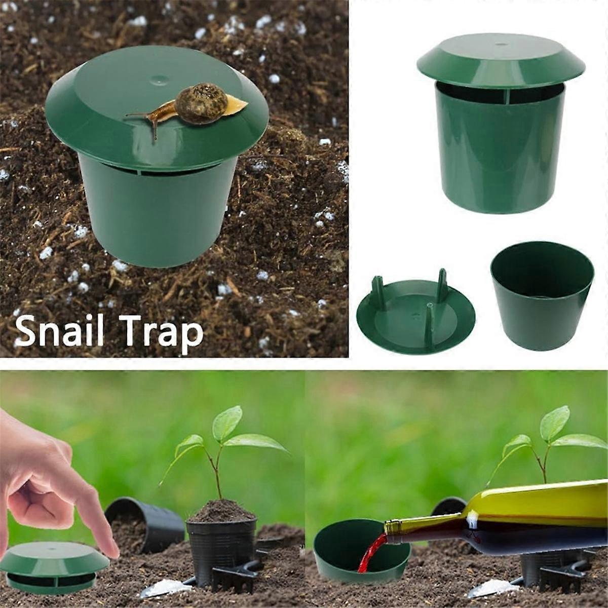 Snail Trap, Environmentally Friendly Non- Plastic Capture Box