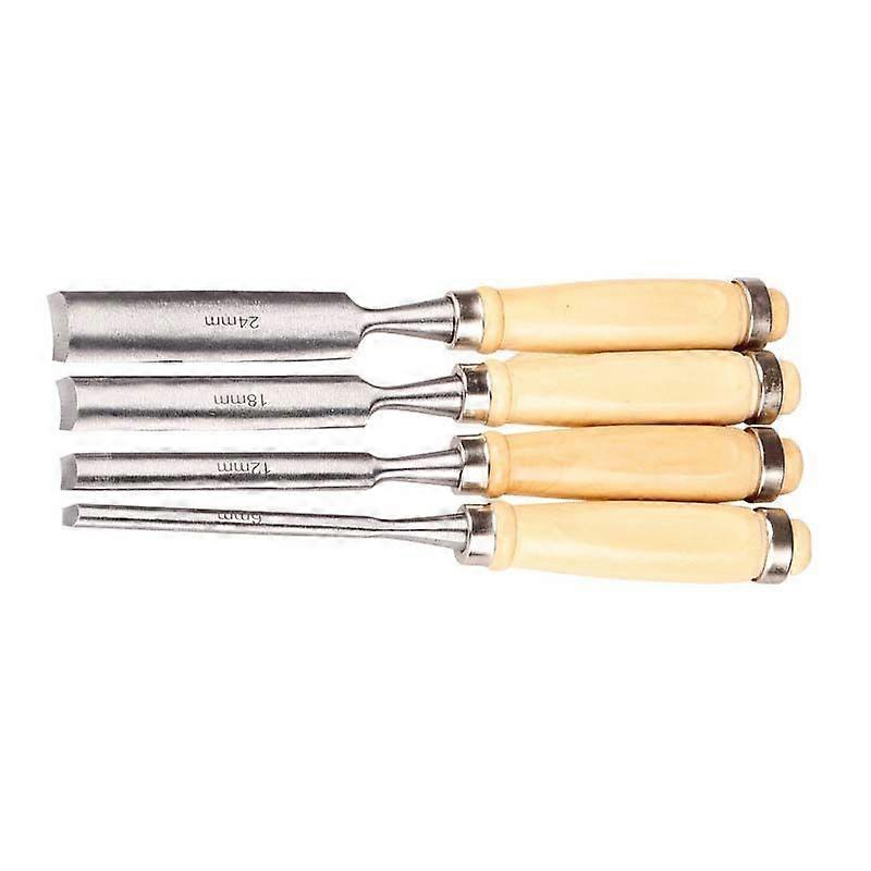4 Piece Wood Chisel, Professional Wood Chisel Sets Woodworking Tools Set, Bevel Edge Chisel Set, Woodwork Chisel.