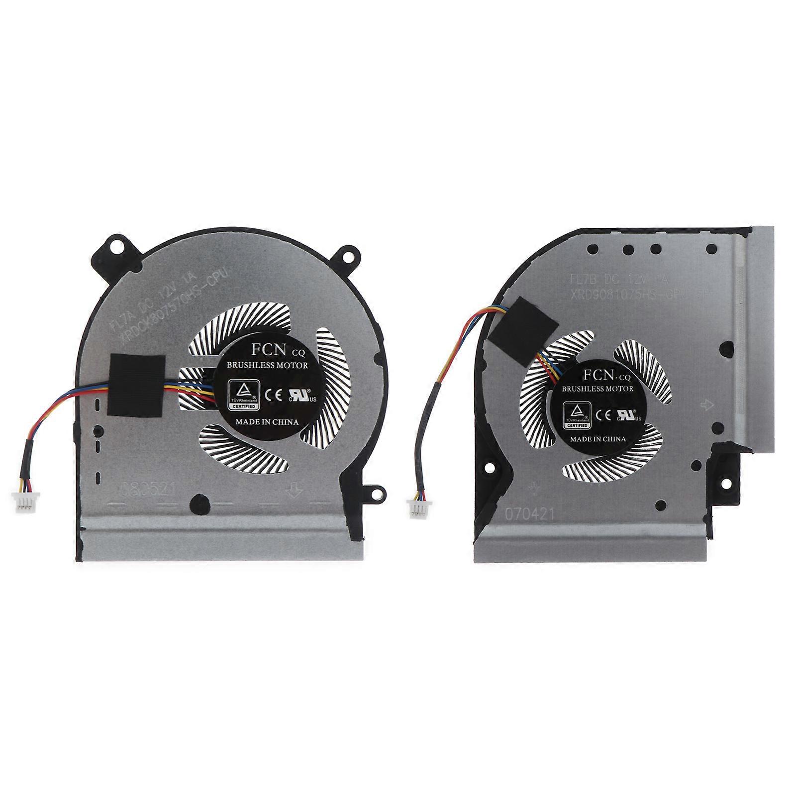Radiatore per notebook ROG Strix GL504 GL504G GS DFSCK221151810 CPU GPU Ventola di raffreddamento 12V 1A 4-pin Laptop Cooler