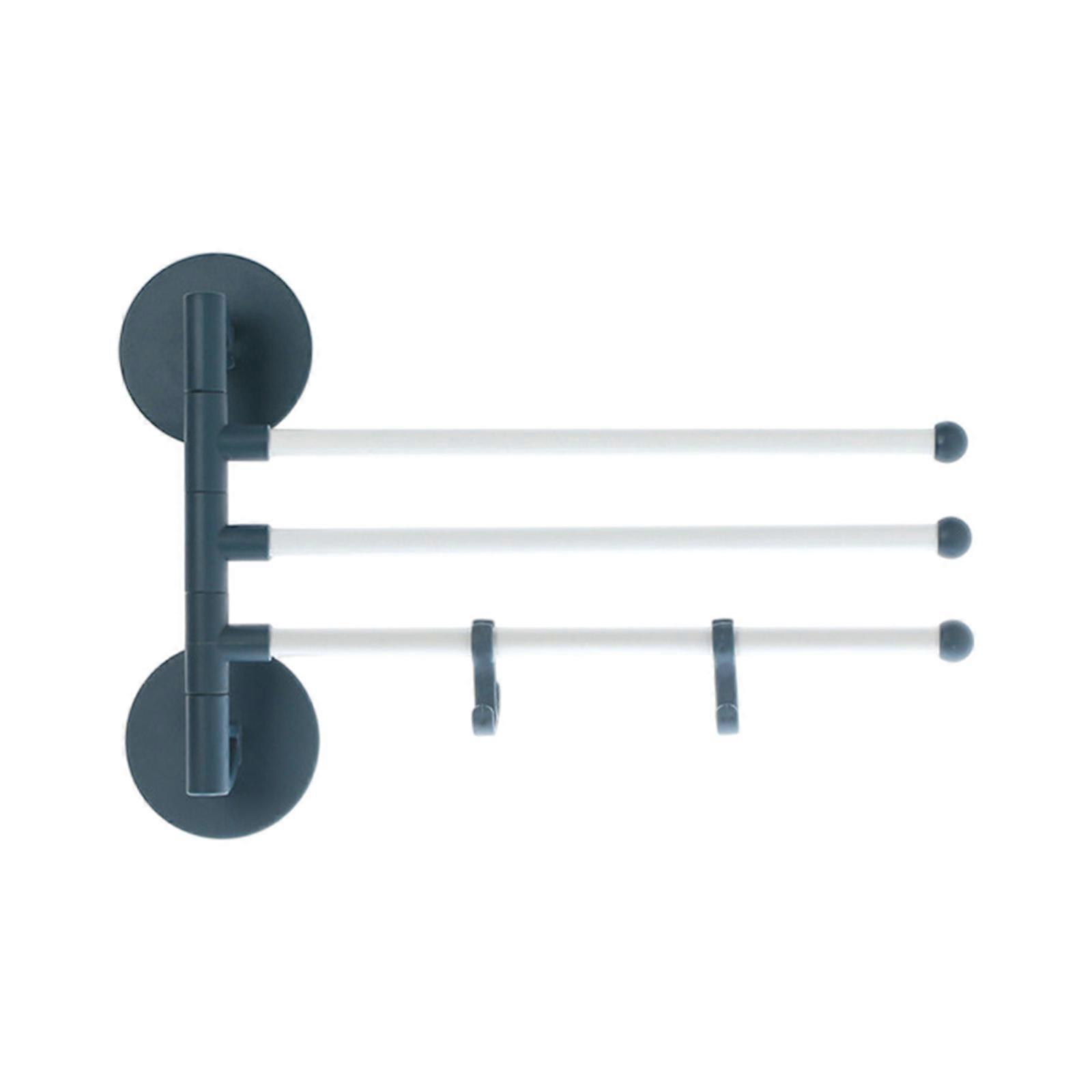Factory Direct Sticker Strong Multi-function Towel Rack Paper Towel Bathroom Roll PUW0851