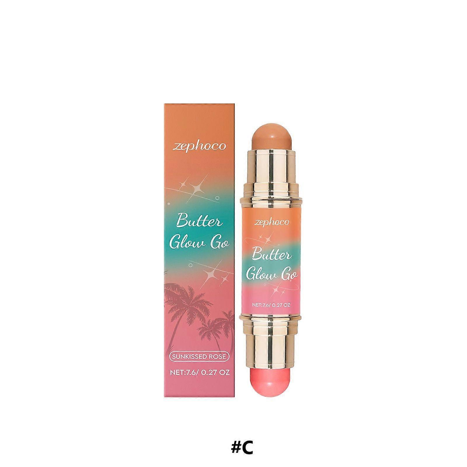 Butter Glow & Go Multiuse Stick, Multi-Use Makeup Bronzer Stick, Ultra-Creamy Radiant Finish Formula with Murumuru Butter, Vegan & Cruelty-Free