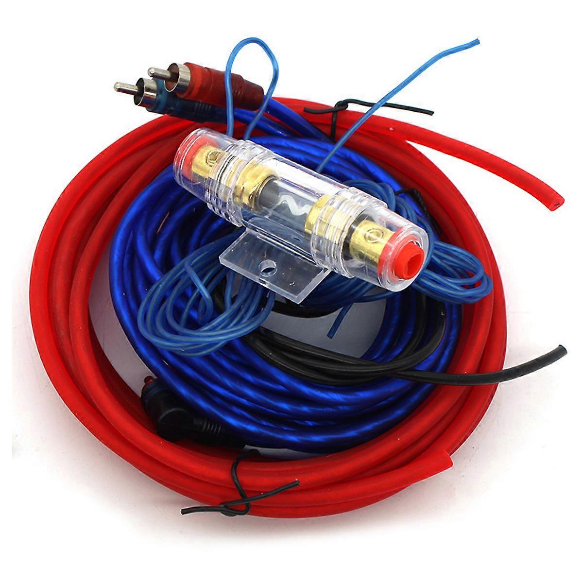 Auto Subwoofer Verstärker Kit 8GA Stromkabel V8FKERBESSR