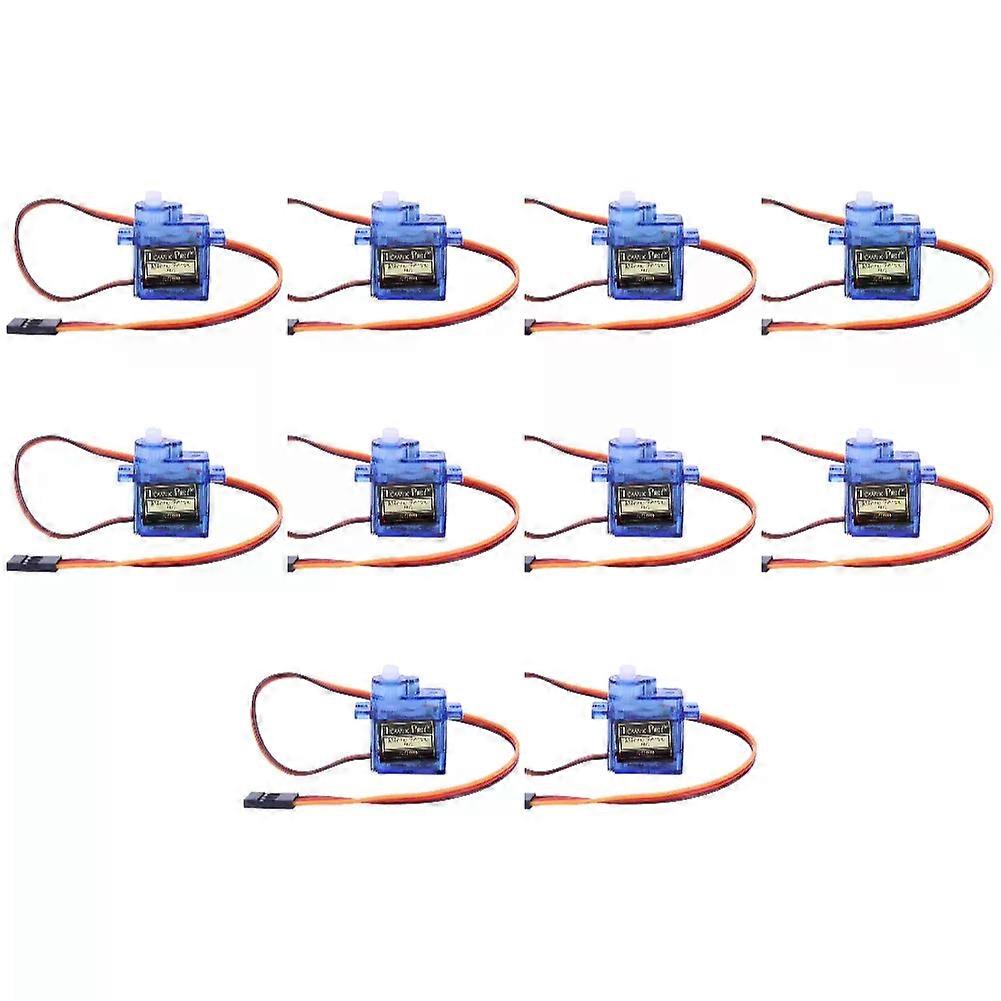20PCS SG90 9G Micro Digital Servo Motor for RC Airplane Helicopter Toy Aeroplane 180/360 Degree Fixed Gear Motor for Micro Airplane