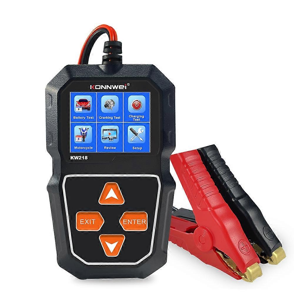 KONNWEI KW218 2.4 inch Color Screen Car Battery Tester