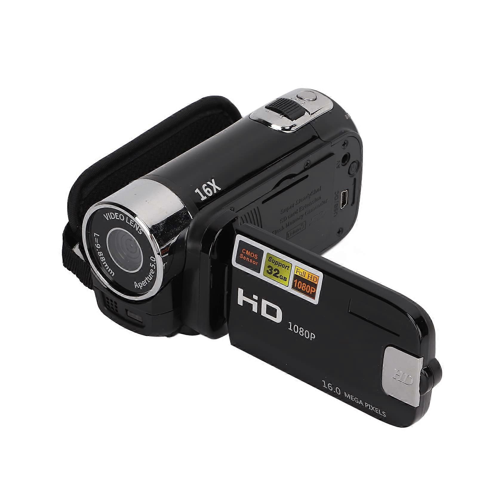 Camera 4k Camcorder 4K Video Recorder With 48MP Sensor 270 Degree Rotating Screen 2.7 Inch LCD Vlogging Camera