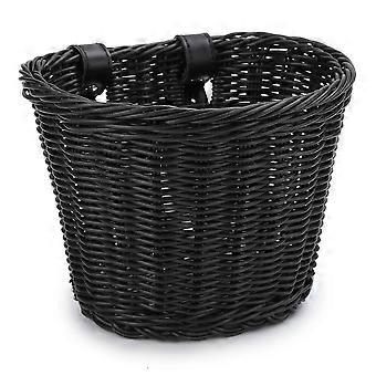 Kinder Fahrradkörbe Handgewebter Fahrradkorb Kunststoff Cargo Basket