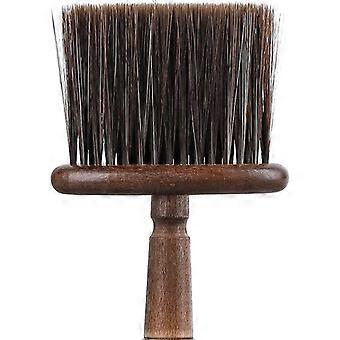 Barber Neck Duster Brush, Neck Duster with Wooden Handle, Hairdressing Salon Stylist Tool, Keyboard Cleaning Brush