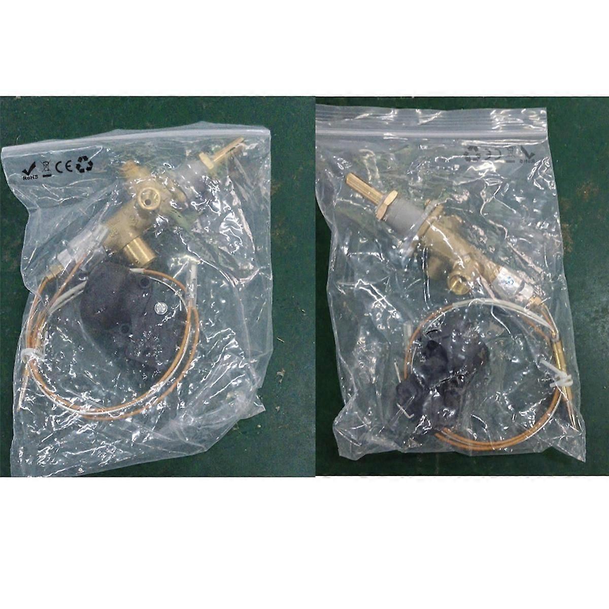 Gas Patio Heater Control Valve Thermocouple Sensor Dump Switch Knob Propane Fire Pit Control Safety Pilot Port Set