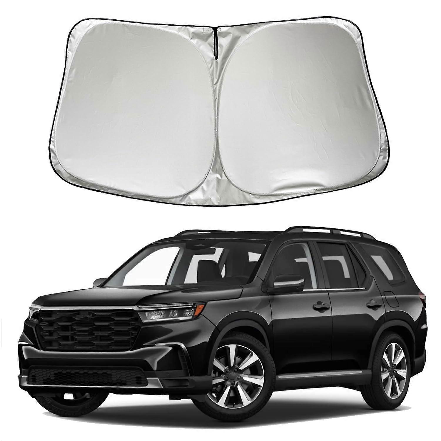 Car Windshield Sun Shade for Honda 2016, Pilot Foldable Front Window Visor