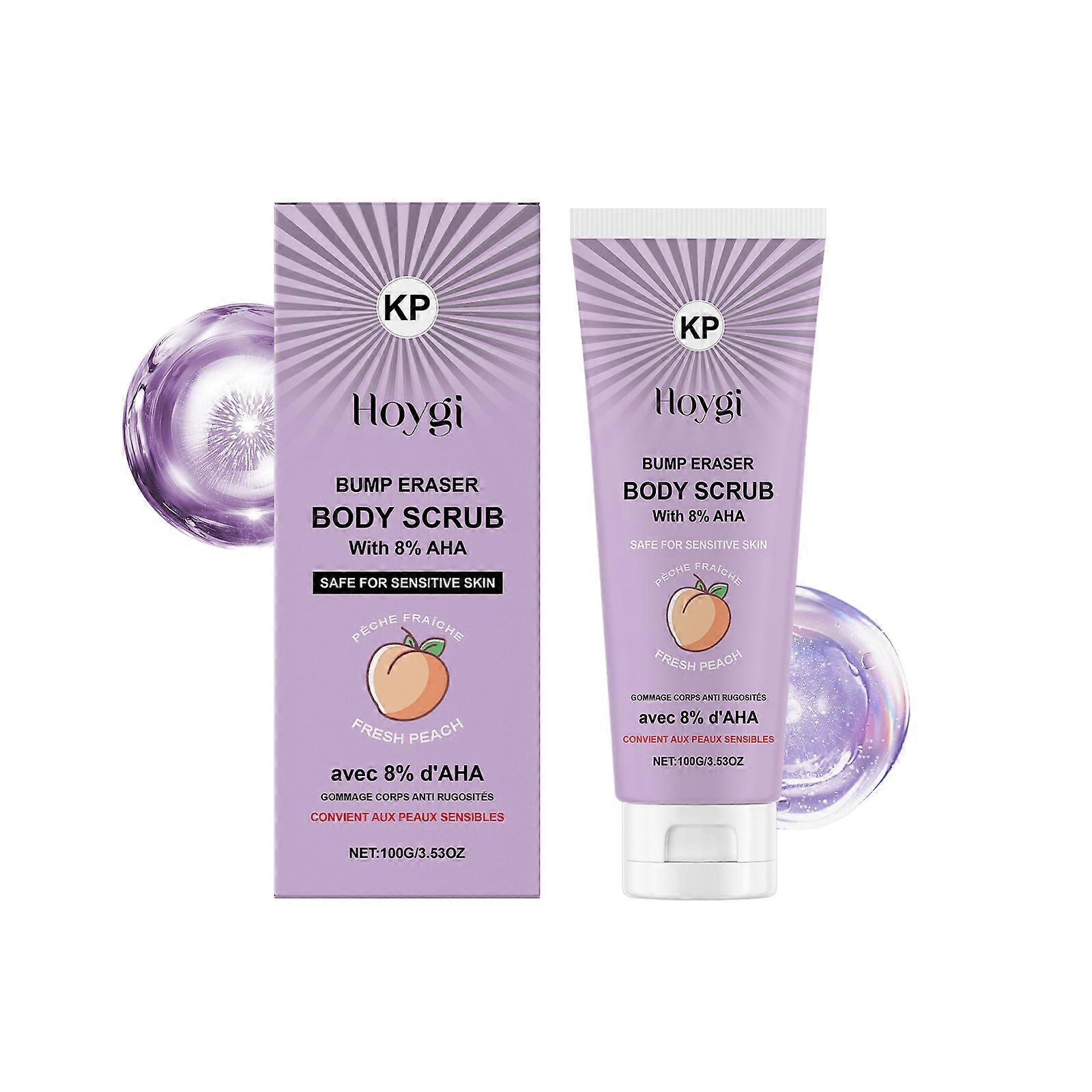 Body Scrub, 2PCS Peach Scented