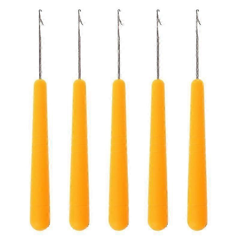 5pcs Crochet Hook For Latch Lock Needle Rug Making Knitting Interlock Diy Craft