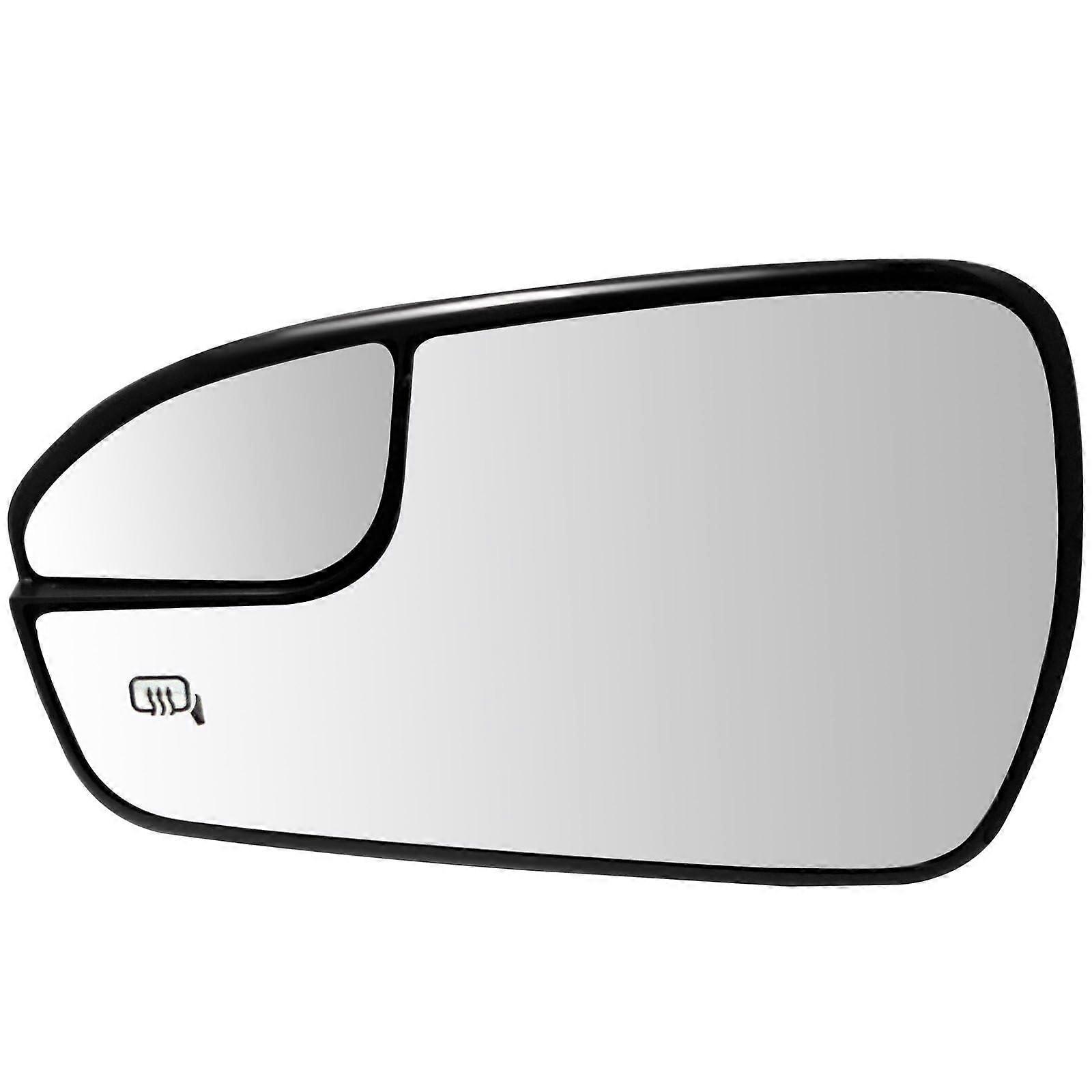 Driver Side Mirror Glass for Ford Fusion 2013-2020, Police Responder Hybrid 2019-2020, Heated Blind Spot Chrome Left OE: DS7Z-17K707F