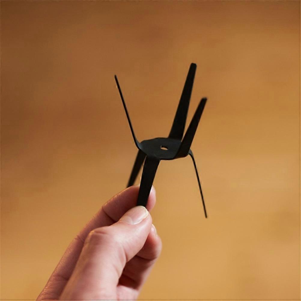 5PCS Black Egg Stand Holders 8.8x4cm Plastic Egg Poaching Cups