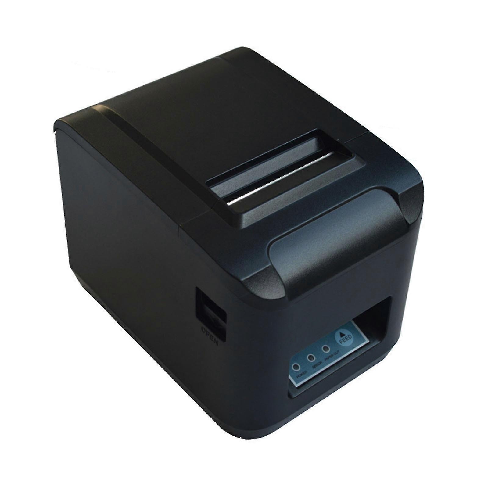 (Usb Network Port) Thermal Label Printer, 300mm/s High Speed 80mm Usb Shipping Label Printer