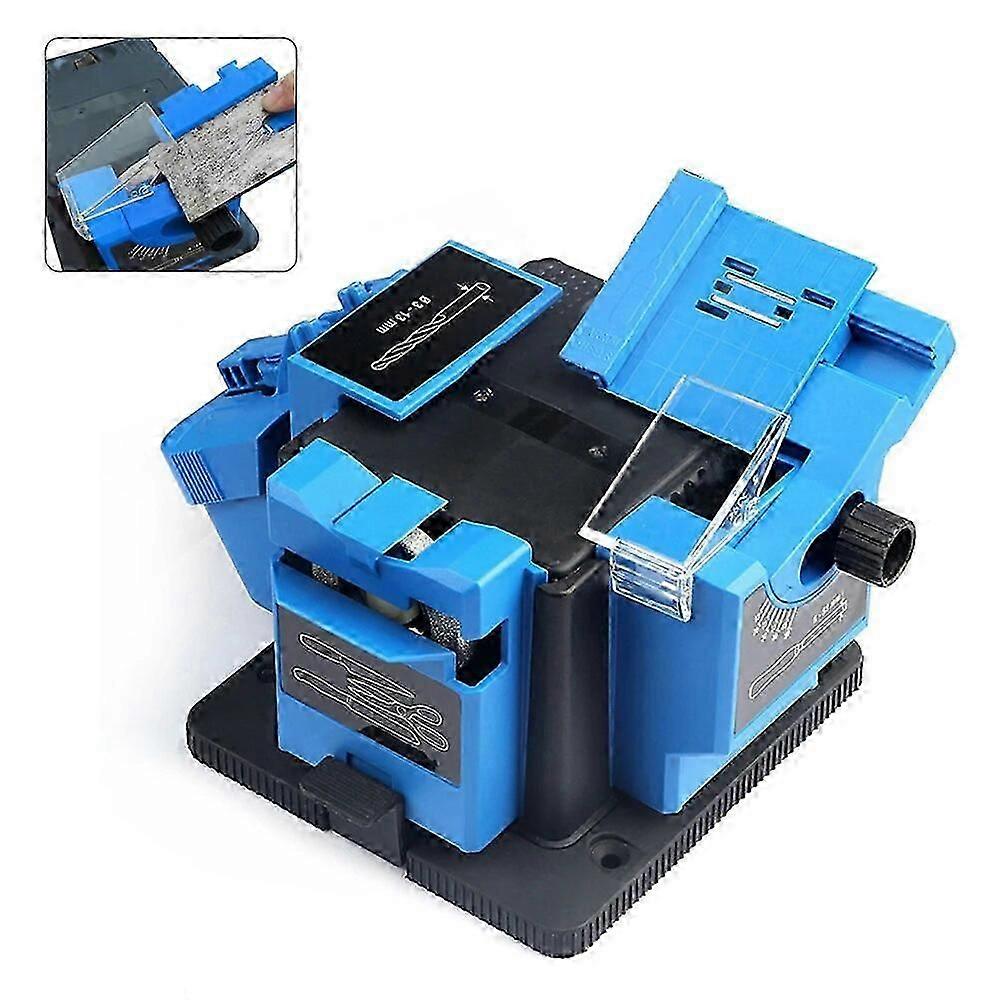 Multifunction Electric Sharpener 6000RPM Drill Bit Knife Scissor Sharpener Grinder Sharpening Station for Knife Chisel HSS Drill