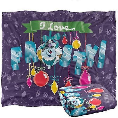 Frosty The Snowman I Love Frosty Blanket