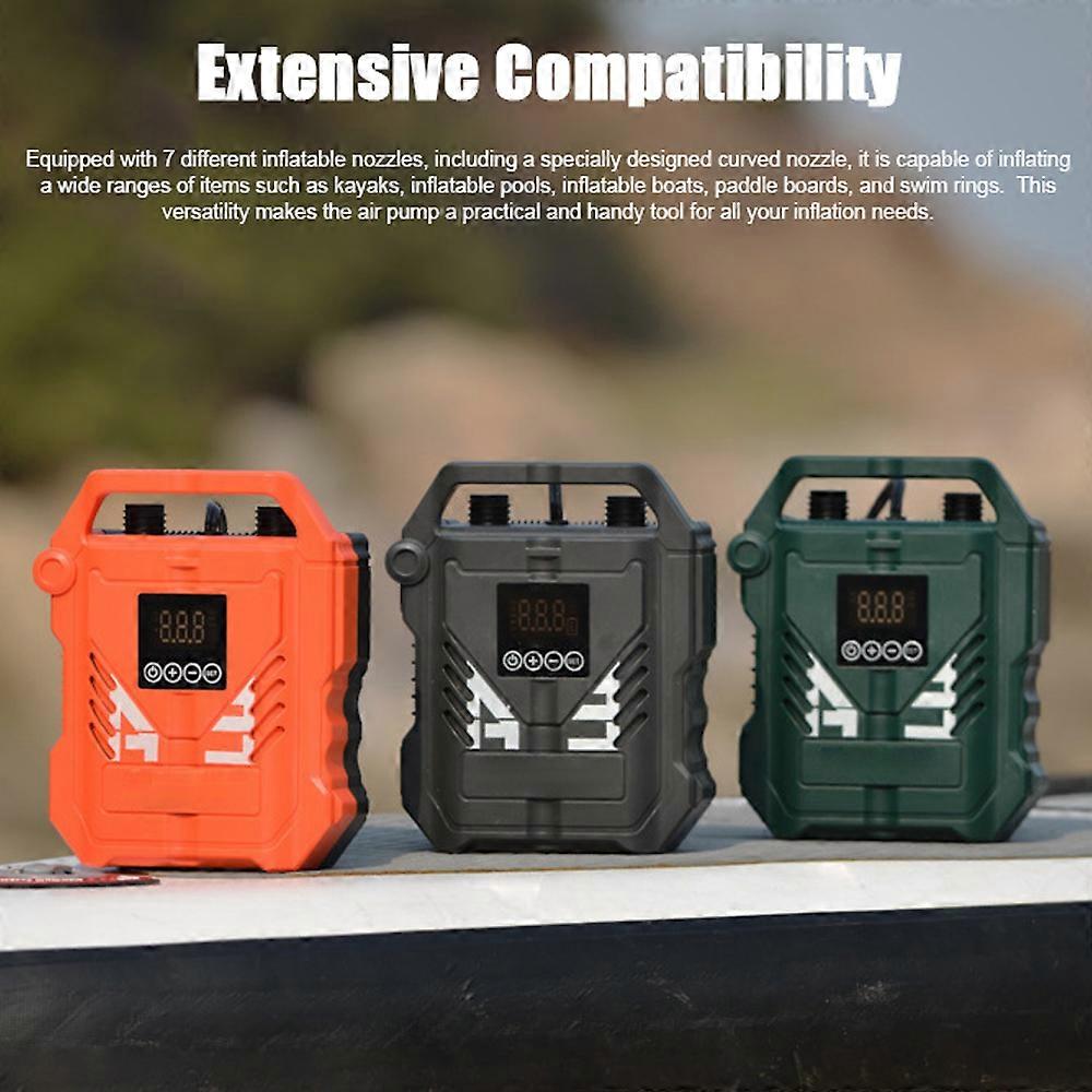 Paddle Board Inflatable Pump Portable LED Display Screen Inflatable Pump for Kayaks Inflatable Boats