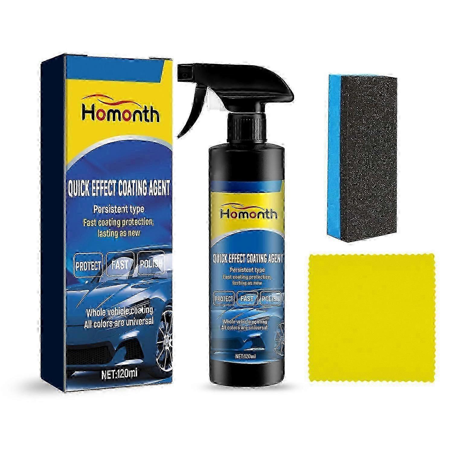 Homonth coating agent car paint renovation bright multi-function car dust removal cleaning crystal c