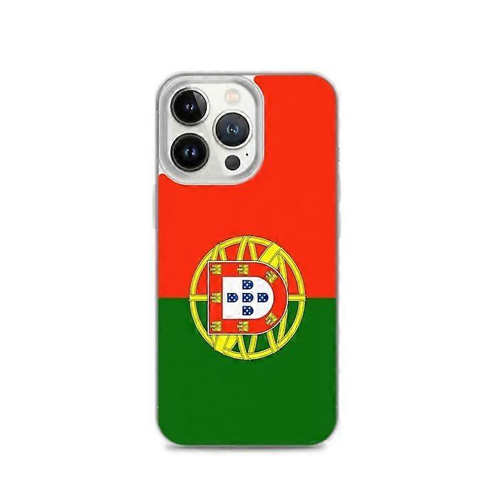 iPhone Case - Portugal - Flag - Flexible - Multicolor - Compatible with iPhone 13 Pro
