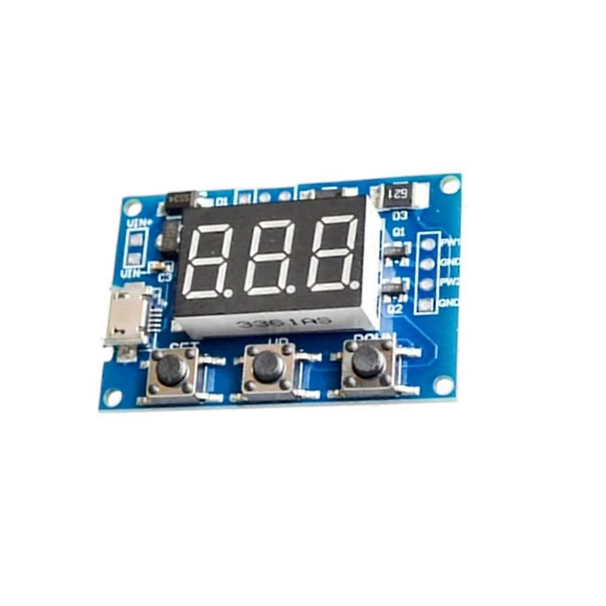 2-Way PWM Pulse Frequency Duty Cycle Adjustable Module for Stepper Motor Drive Signal Generator 2025 Model