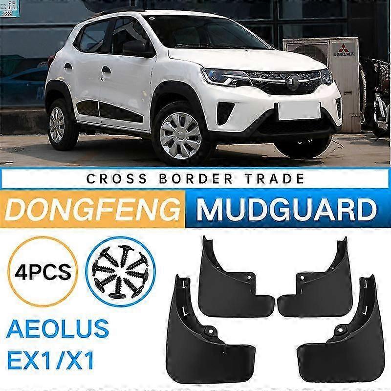 Applicable To Dongfeng Fengshen Aeolus Ex1/X1 Soft Rubber Fender Car Tire Splasher